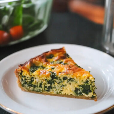 Keto Crustless Spinach Quiche