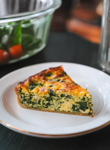 Keto Crustless Spinach Quiche