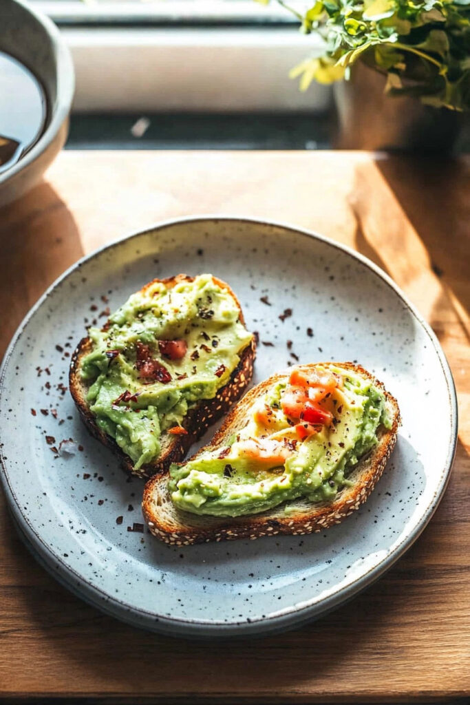 Preparation Keto Avocado Toast