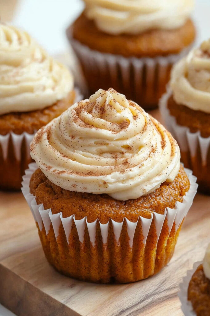 Customize Keto Pumpkin Cupcakes