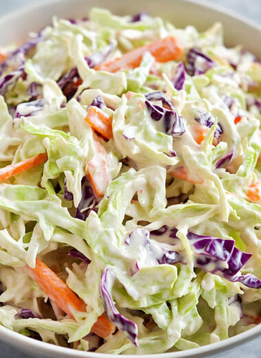 Easy Keto Coleslaw Recipe