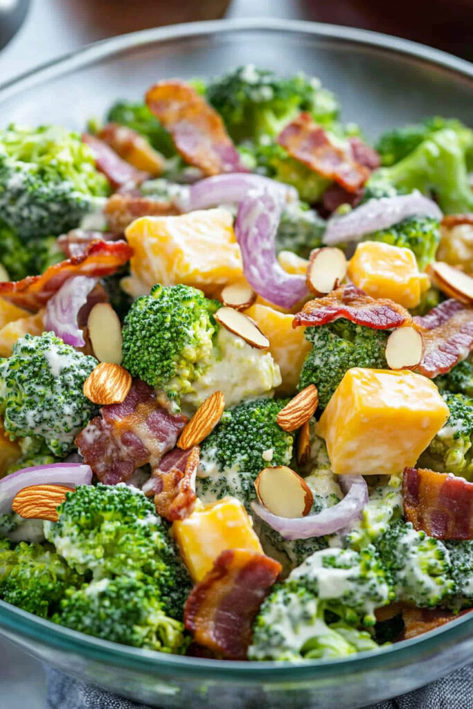 How to Make Broccoli Salad with Beef Bacon