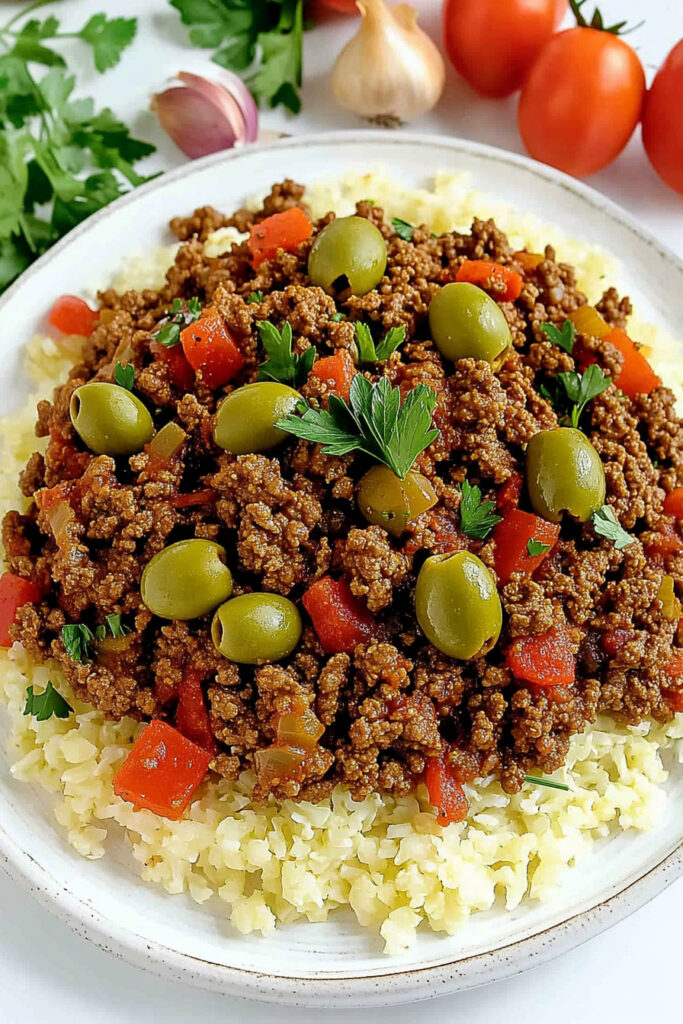 How to Make Keto Picadillo