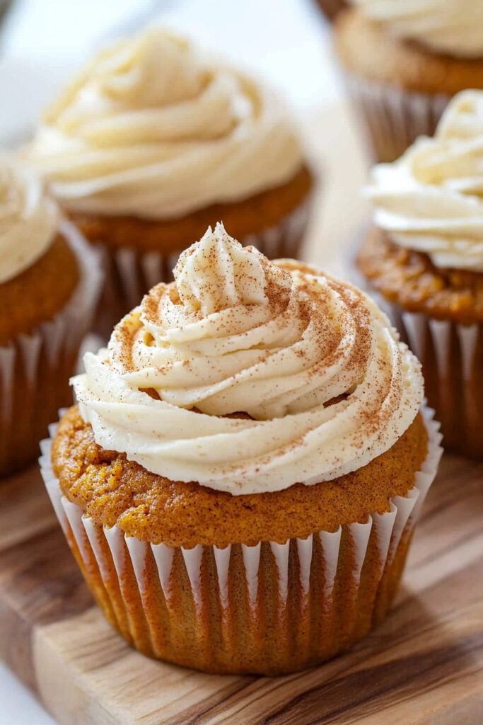 How to Serve Keto Pumpkin Cupcakes