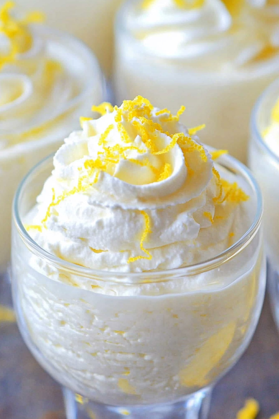 Keto Lemon Cheesecake Mousse