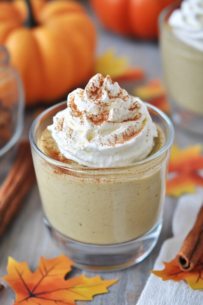 Mix Keto Pumpkin Cheesecake Mousse