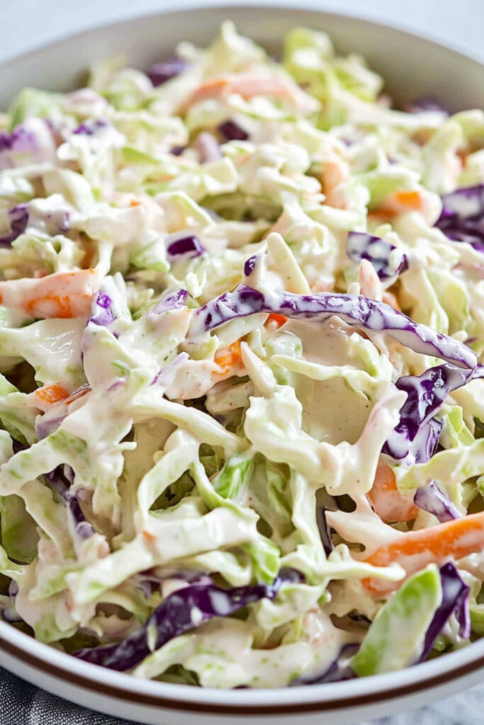 Serving Tips Easy Keto Coleslaw